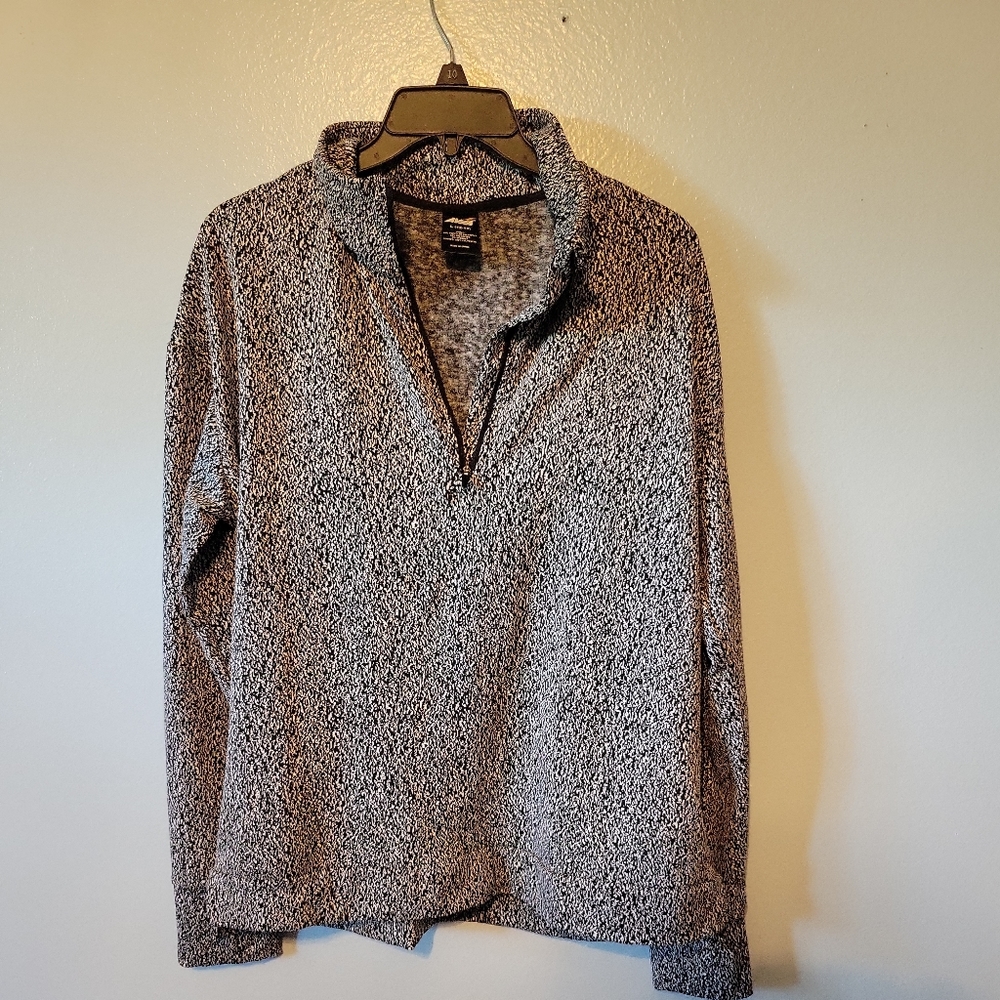 Ladies Avia light fleece half zip  jacket  size L.